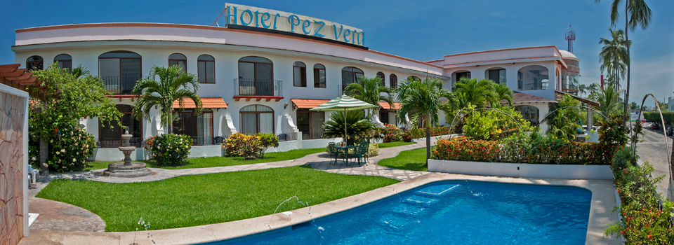 Hotel Pez Vela マンサニージョ エクステリア 写真